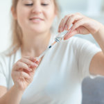 Modelfoto Vaccination