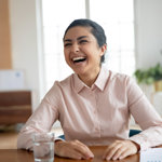 Ung Kvinde Jobsamtale