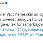 Heunicke Ros For Vaccineindsats