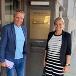 Christina Durinck Og Per Christensen På Vej Til Ministermøde Med Ane Halsboe 2020.08.11